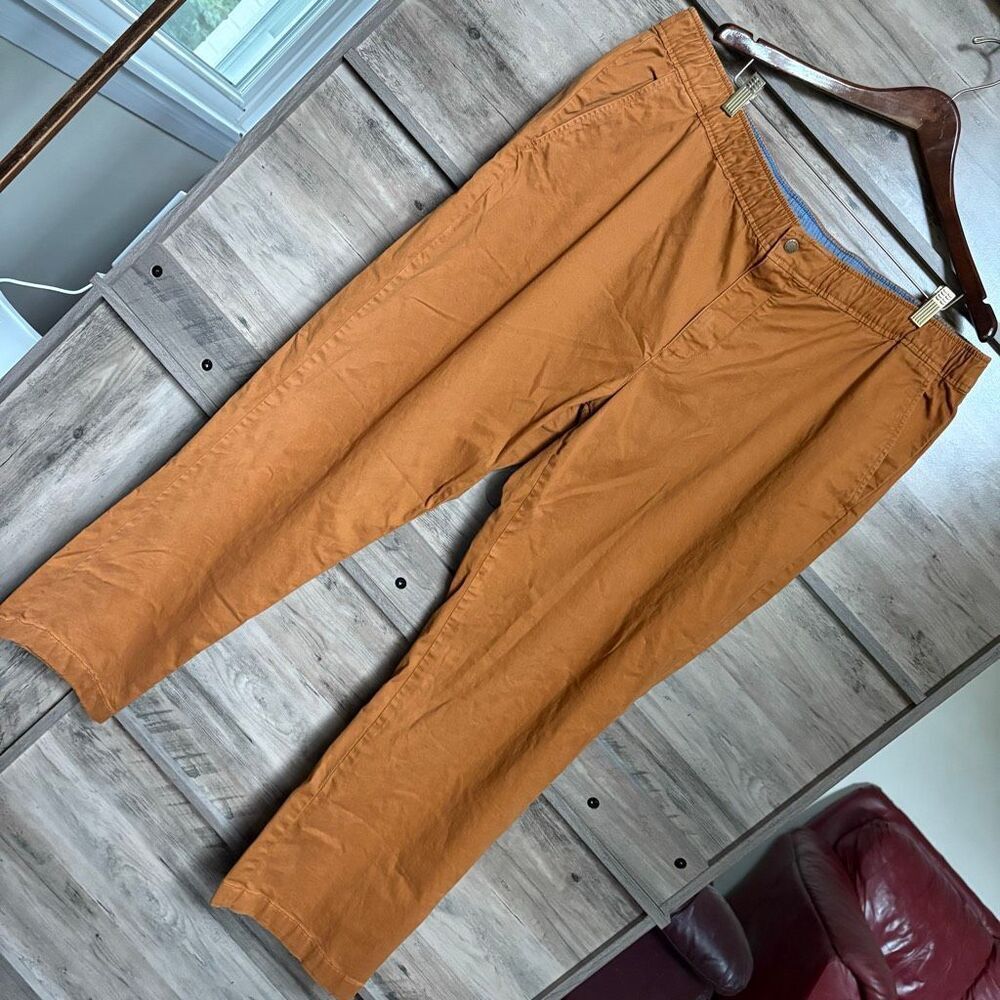 L.L. Bean llbean Men's XXL Tan Pants Classic Preppy Sporty Outdoors Casual Chic